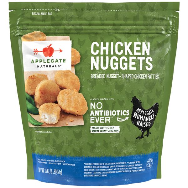 applegate naturals chicken nuggets store-bought via amazon.com 328
