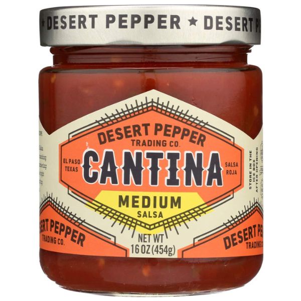 desert pepper trading co cantina medium salsa store-bought via amazon.com 307