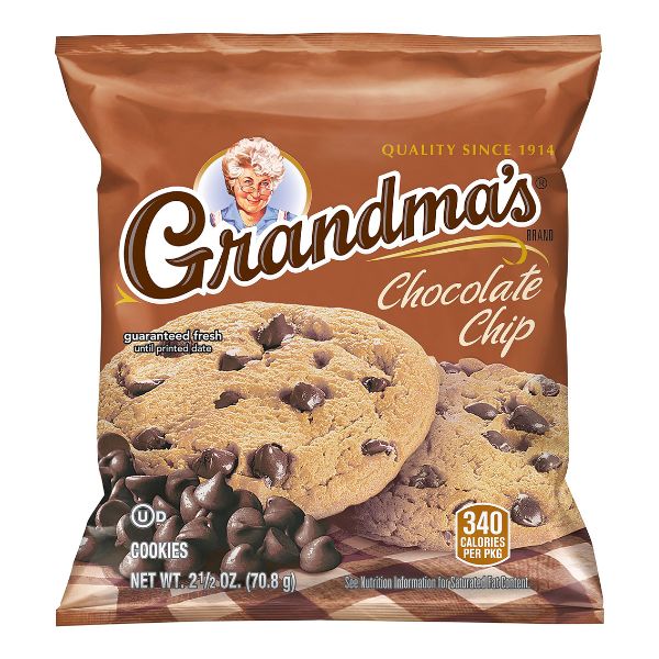 grandmas big chocolate chip cookie store-bought via amazon.com 1