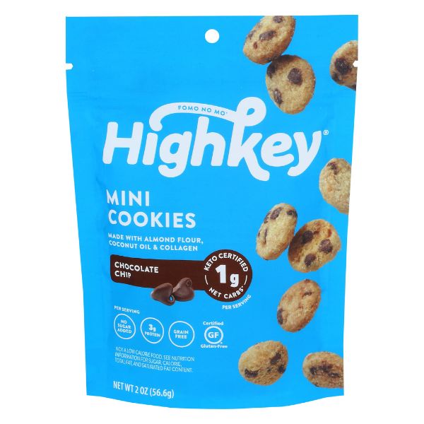 highkey mini cookies chocolate chip store-bought via amazon.com 1