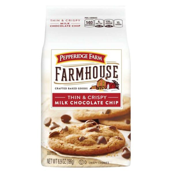 pepperidge farm farmhouse chocolate chip cookies store-bought via amazon.com 1