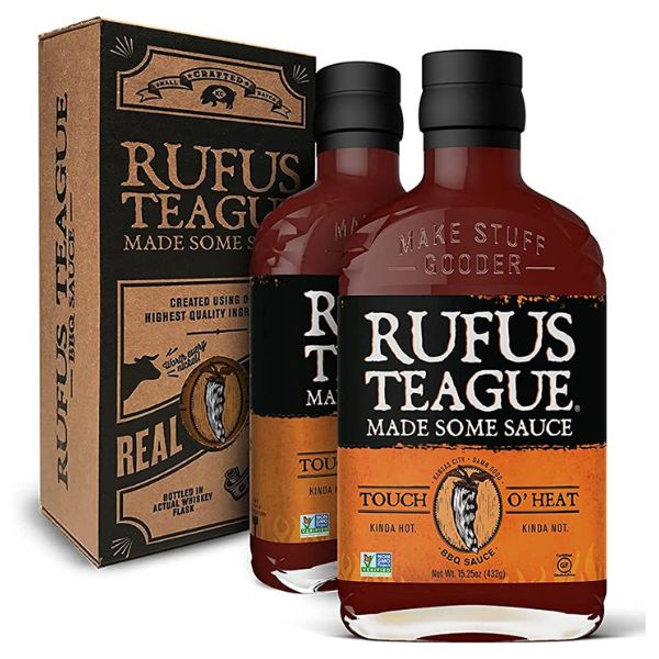 rufus teague touch o heat bbq sauce store-bought via amazon.com 206