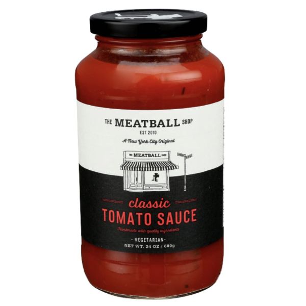 the meatball shops classic tomato pasta sauce store-bought via amazon.com 95