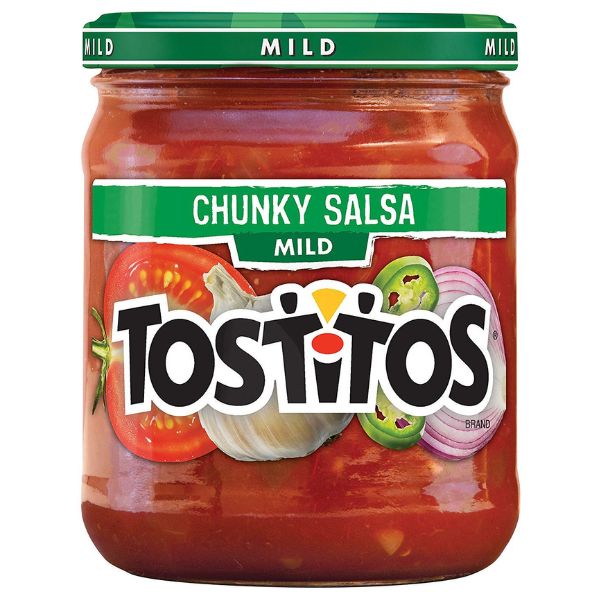 tostitos chunky mild salsa store-bought via amazon.com 307