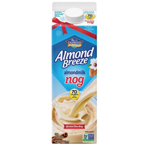 almond breeze nog store-bought via amazon.com 590