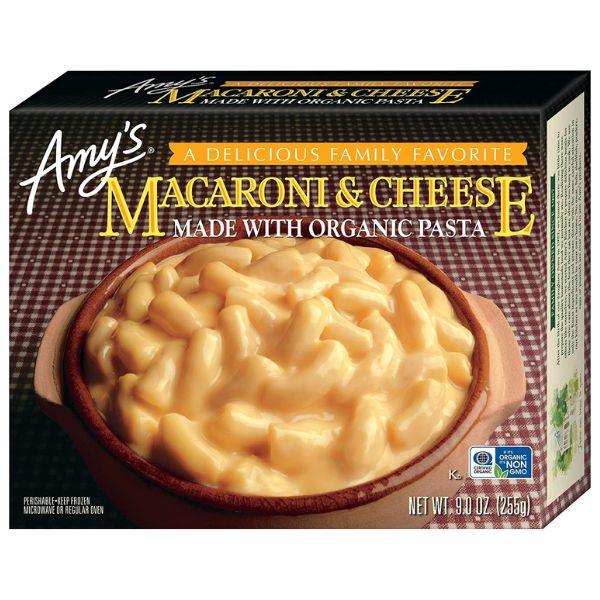 amys macaroni cheese store-bought via amazon.com 612