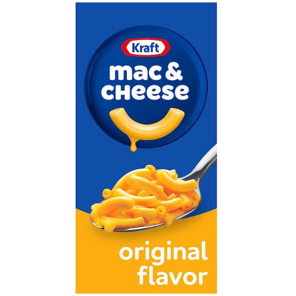 kraft original macaroni cheese store-bought via amazon.com 612
