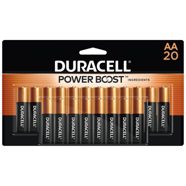 20 aa duracell battery store-bought via amazon.com 2005