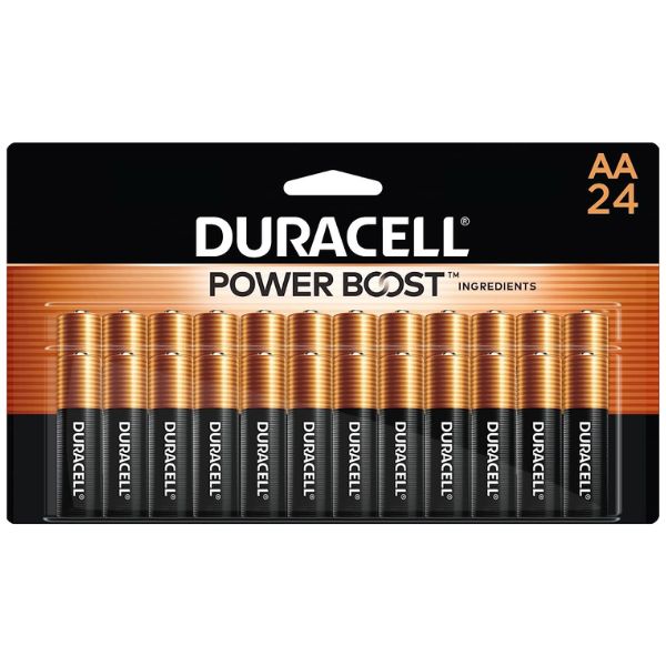 24 aa duracell battery store-bought via amazon.com 2005