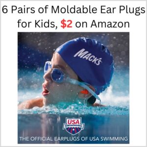 6 Pairs of Moldable Ear Plugs for Kids, $2 on Amazon 1