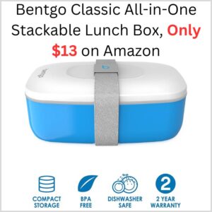 The Best Store-Bought Bentgo Classic All-in-One Stackable Lunch Box, Only $13 on Amazon 1