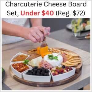 The Best Store-Bought Charcuterie Cheese Board Set, Under $40 on Amazon (Reg. $72) 1