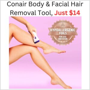 The Best Store-Bought Conair Body & Facial Hair Removal Tool, Just $14 on Amazon 1