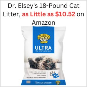 Dr. Elsey's 18-Pound Cat Litter, as Little as $10.52 on Amazon 1