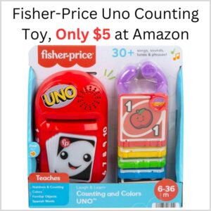 Fisher-Price Uno Counting Toy, Only $5 at Amazon 1