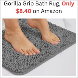 The Best Store-Bought Gorilla Grip Bath Rug, Only $8.40 on Amazon 1