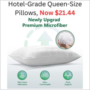 The Best Store-Bought Hotel-Grade Queen-Size Cooling Bed Pillows, Now $21.44 on Amazon 1