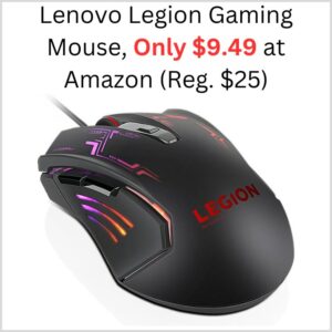The Best Store-Bought Lenovo Legion Gaming Mouse, Only $9.49 at Amazon (Reg. $25) 1