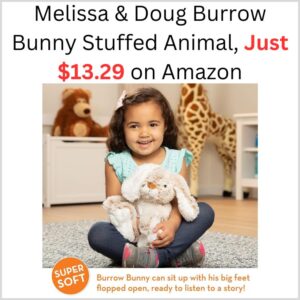 The Best Store-Bought Melissa & Doug Burrow Bunny Stuffed Animal, Just $13.29 on Amazon 1