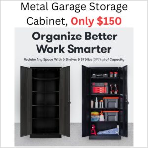 The Best Store-Bought Metal Garage Storage Cabinet, Only $150 on Amazon 1