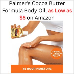 The Best Store-Bought Palmer's Cocoa Butter Formula Body Oil, as Low as $5 on Amazon 1