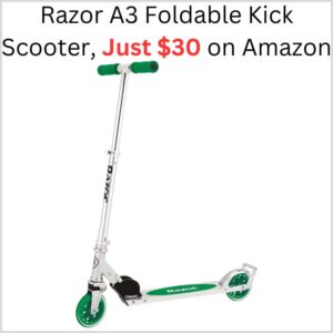 The Best Store-Bought Razor A3 Foldable Kick Scooter, Just $30 on Amazon 1