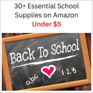 30+ Essential School Supplies on Amazon Under $5 1