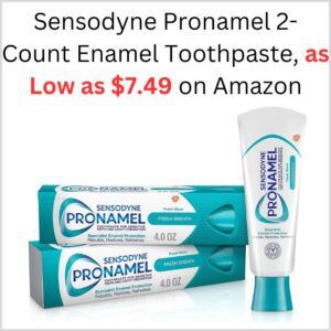 Sensodyne Pronamel 2-Count Enamel Toothpaste, as Low as $7.49 on Amazon 1