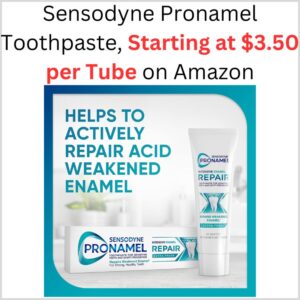 The Best Store-Bought Sensodyne Pronamel Toothpaste, Starting at $3.50 per Tube on Amazon 1