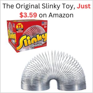 The Original Slinky Toy, Just $3.59 on Amazon 1