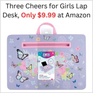 Three Cheers for Girls Lap Desk, Only $9.99 at Amazon 1