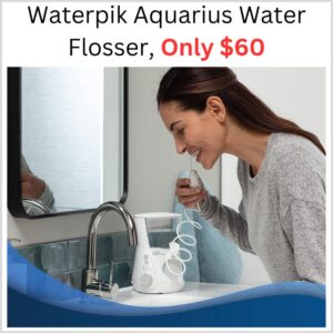 The Best Store-Bought Waterpik Aquarius Water Flosser, Only $60 on Amazon 1