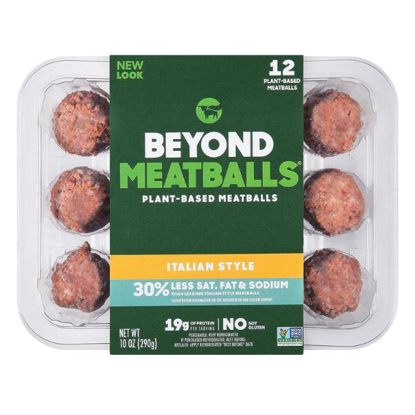 beyond meatballs italian plant based store-bought via amazon.com 1639