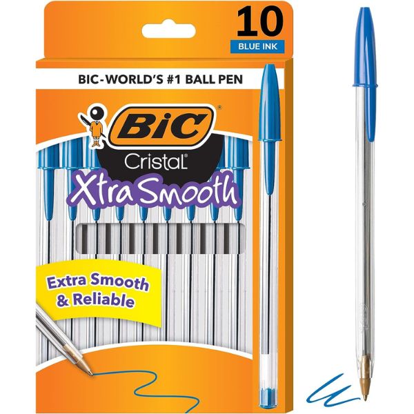 bic cristal xtra smooth pen store-bought via amazon.com 1871