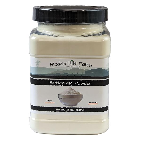 buttermilk powder by medley hills farm store-bought via amazon.com 2558
