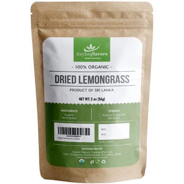 ceylonflavors dried lemon grass cut store-bought via amazon.com 2901