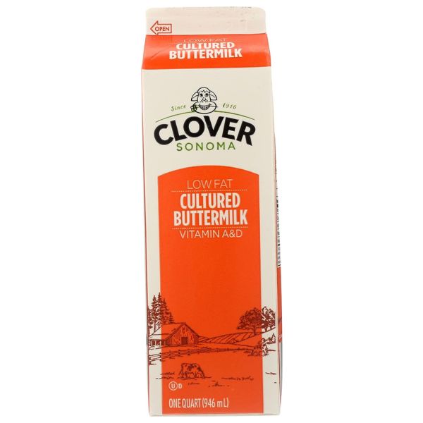 clover sonoma low fat buttermilk store-bought via amazon.com 2558