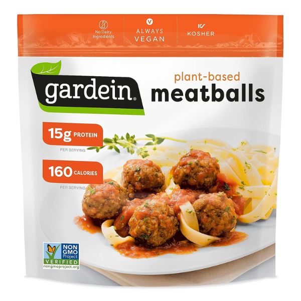 gardein classic meatballs store-bought via amazon.com 1639