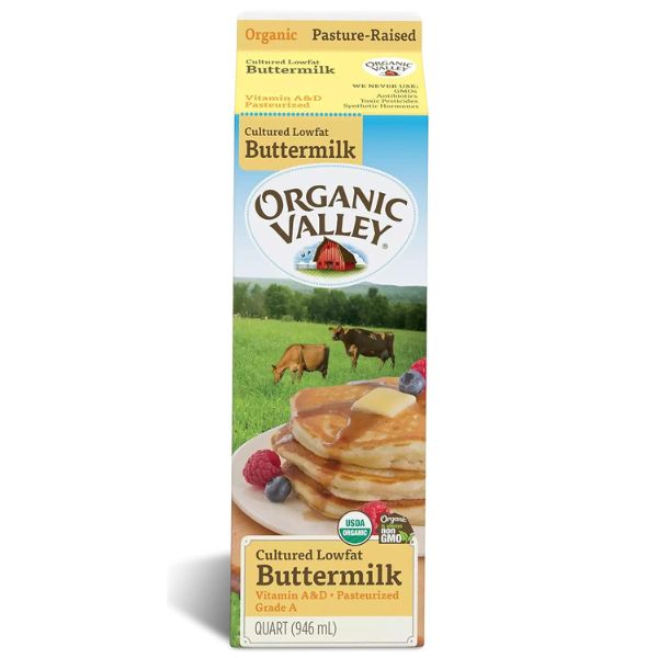 organic valley low fat cultured buttermilk store-bought via amazon.com 2558