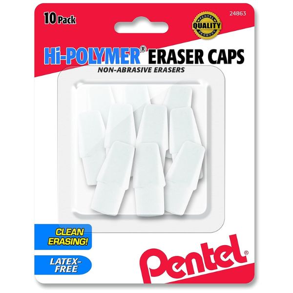 pentel erasers store-bought via amazon.com 1418