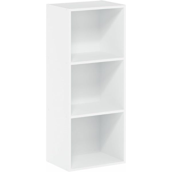 white 3 tier bookcases store-bought via amazon.com 1251