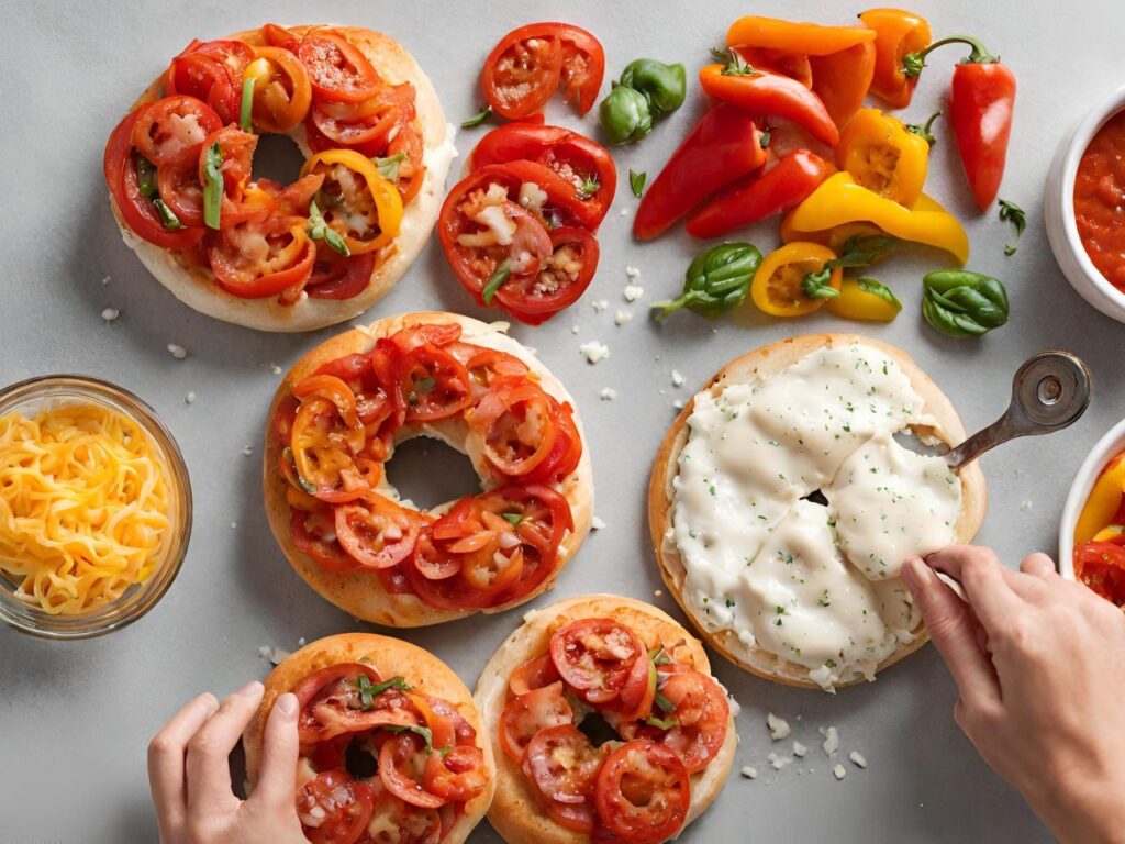 How to Make Pizza Bagels 0