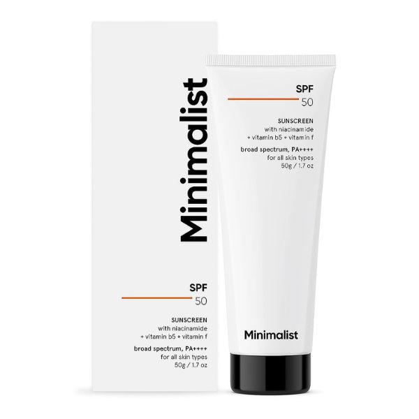 minimalist spf 50 sunscreen